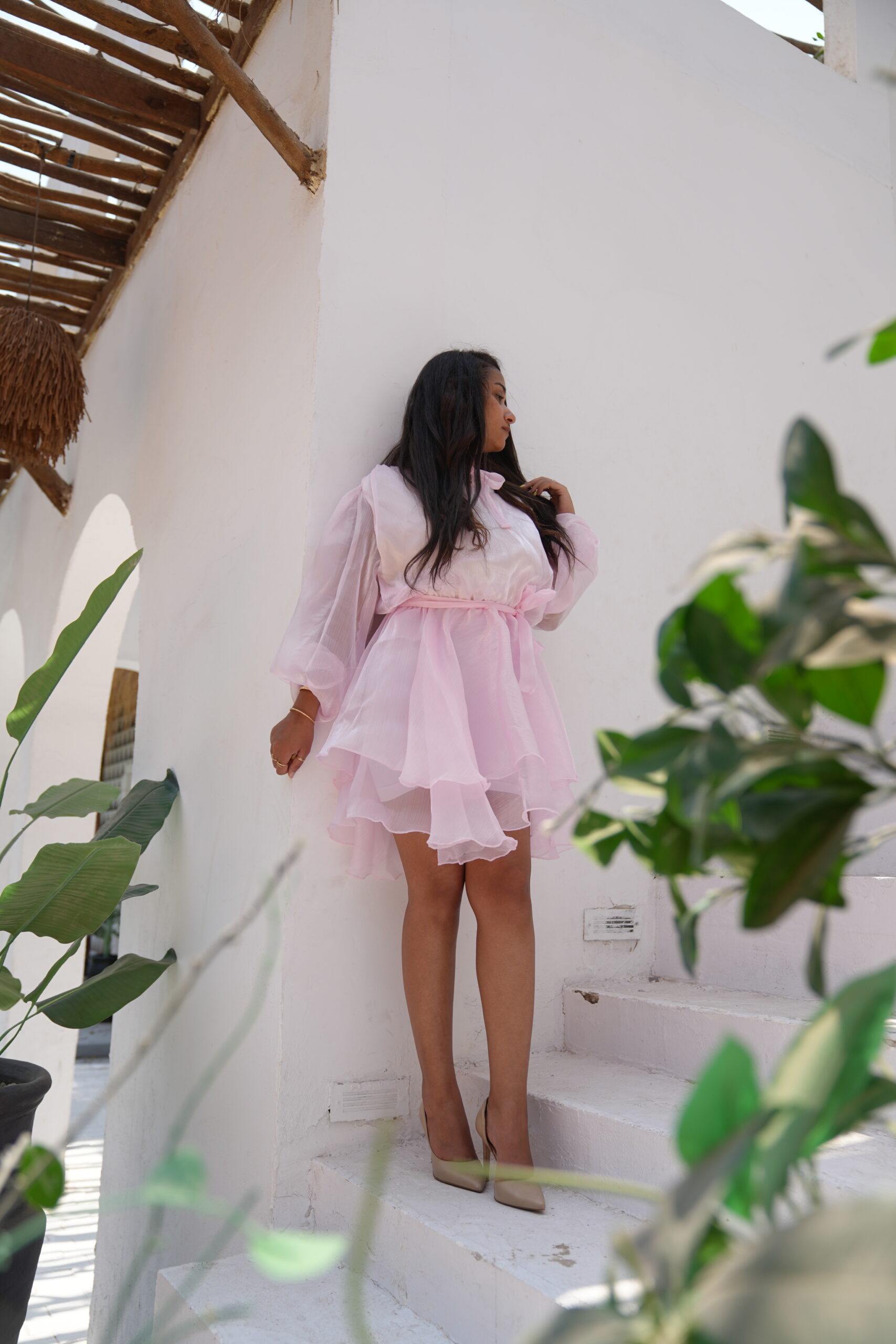 BABY PINK ELEGANT BLOUSE