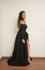 Black Wide dress - Image 6