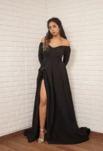 Black Wide dress